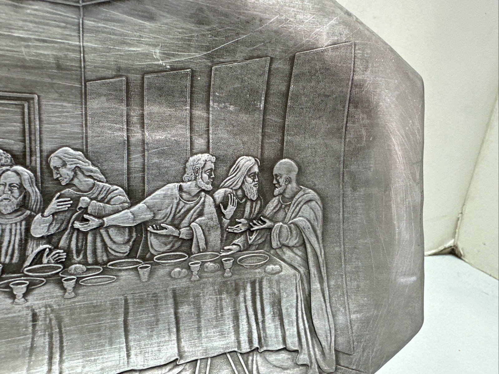 Wendell August Last Supper 12×6 Inches Handmade