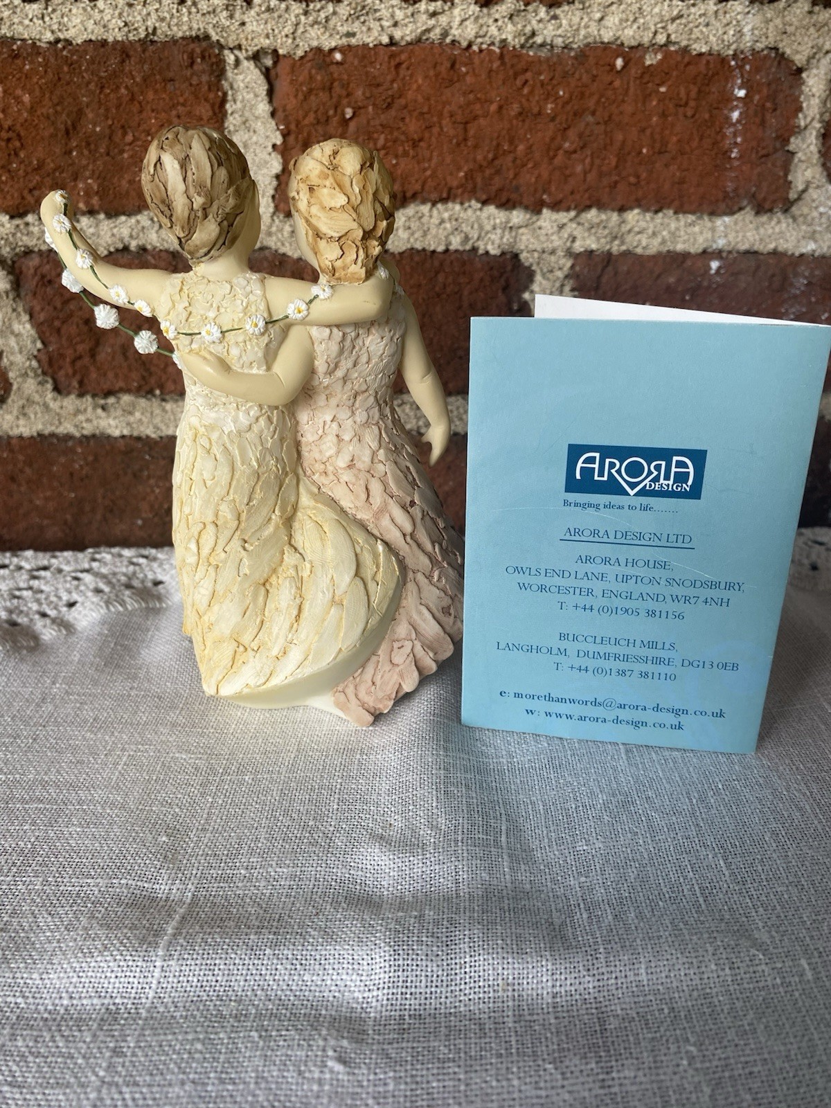 ”Friendship” More Than Words Figurine Arora Design Ltd