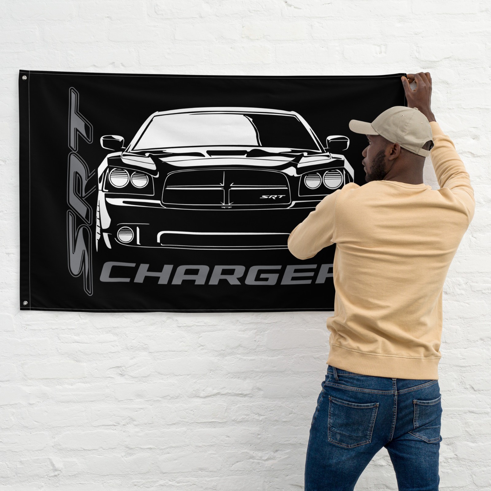 2006-2014 Dodge Charger SRT Flag
