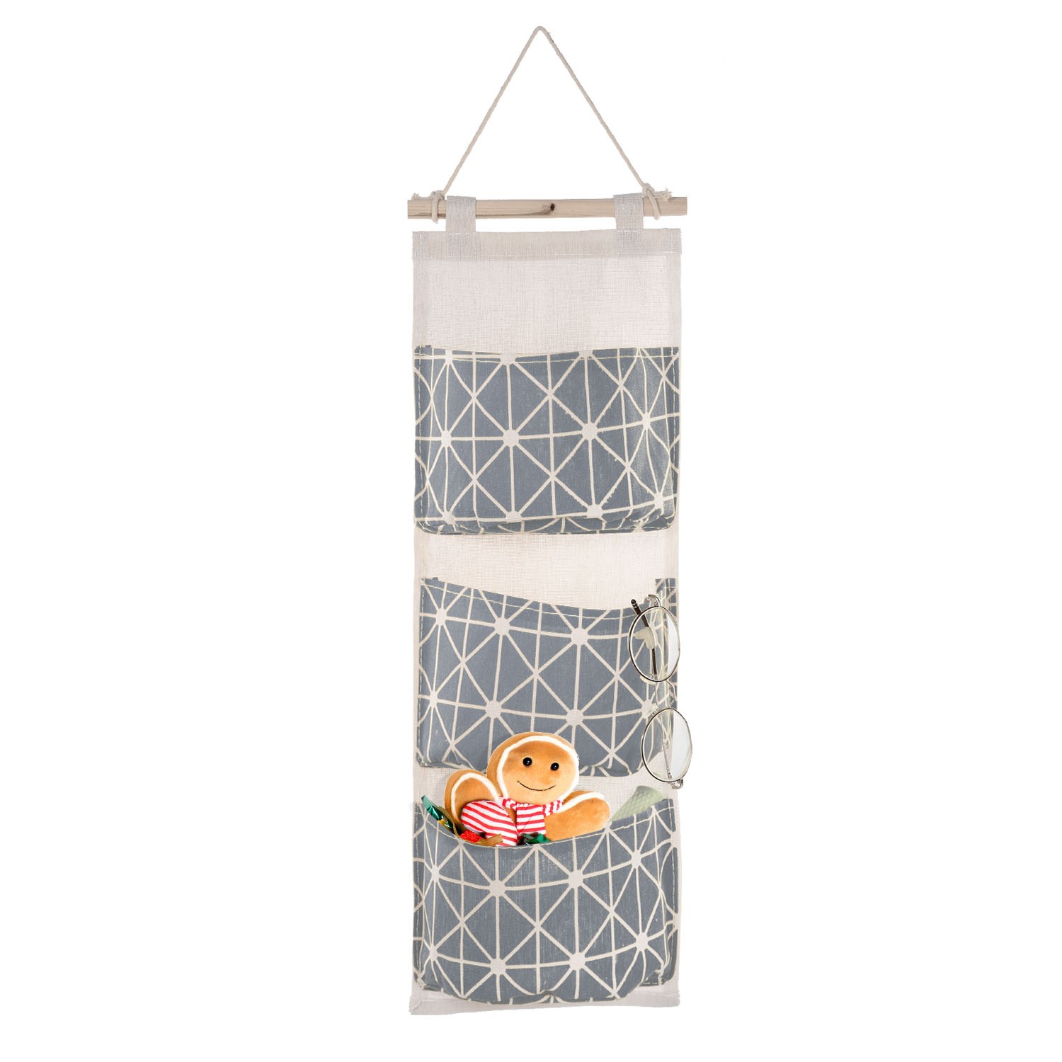 1Pc Wall Mounted Storage Bag Door Closet Hanging Storage Bag Organizer Waterproo
