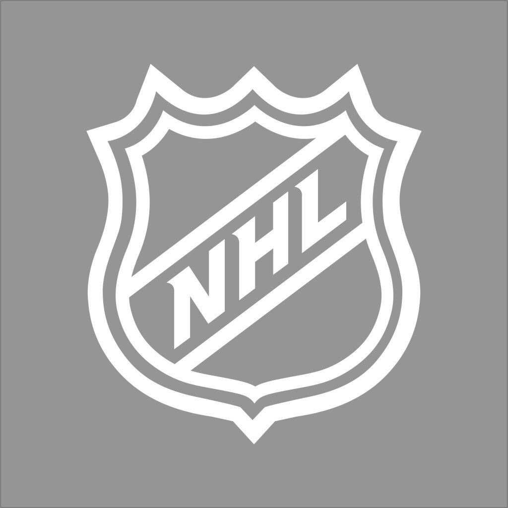 NHL Logo 1 Color Vinyl Decal Sticker Window Car Wall