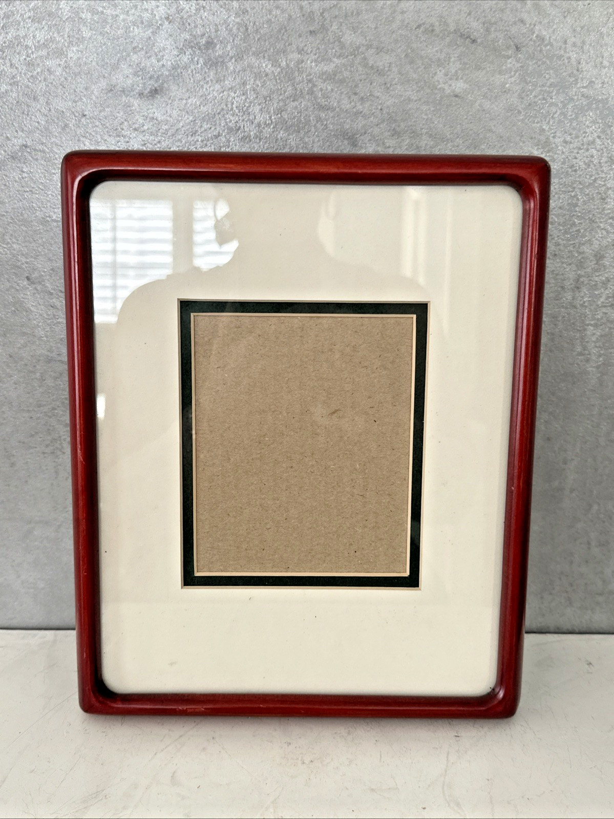 VINTAGE Wood Photo Frame For 10 x 8 ROUNDED CORNERS MADE IN THAILAND