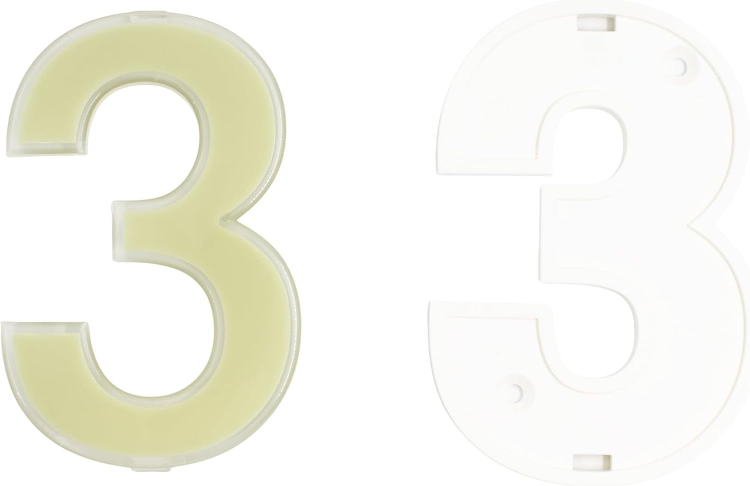 Solar House Numbers Waterproof – Self-Charging, No Batteries, No Solar Panels, N