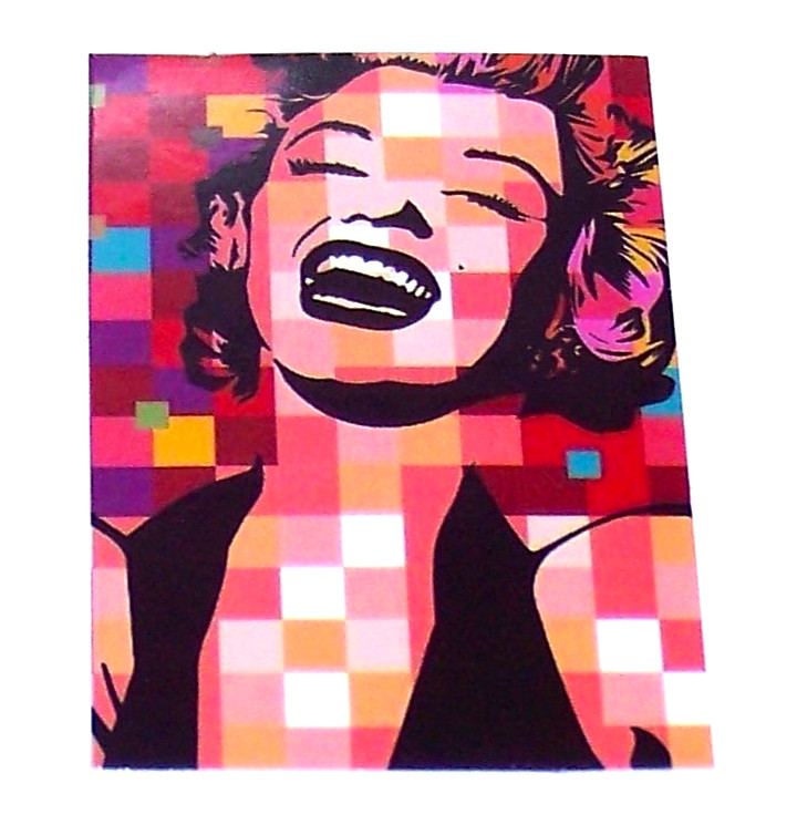 MARILYN MONROE – Logo Die Cut Sticker Decal TV Movies Legend Marilyn Monroe