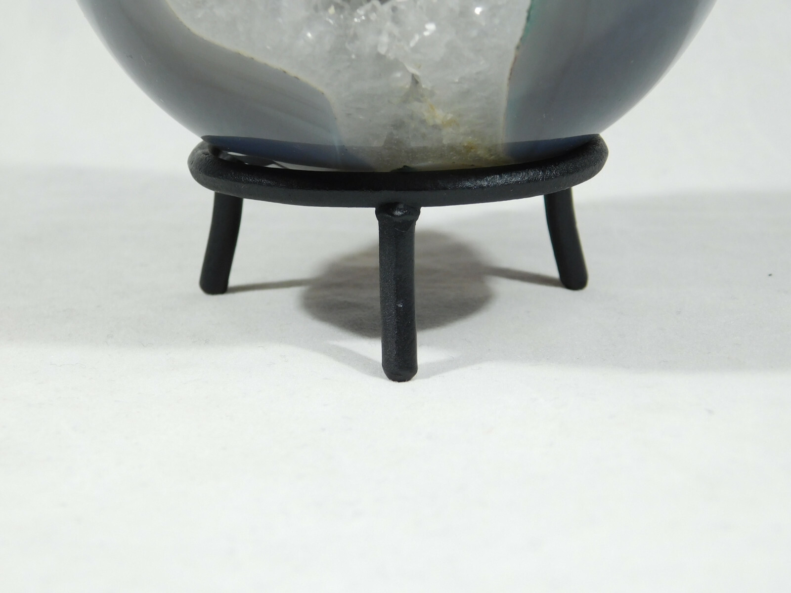 Sphere Stand Black Metal Short Large Size