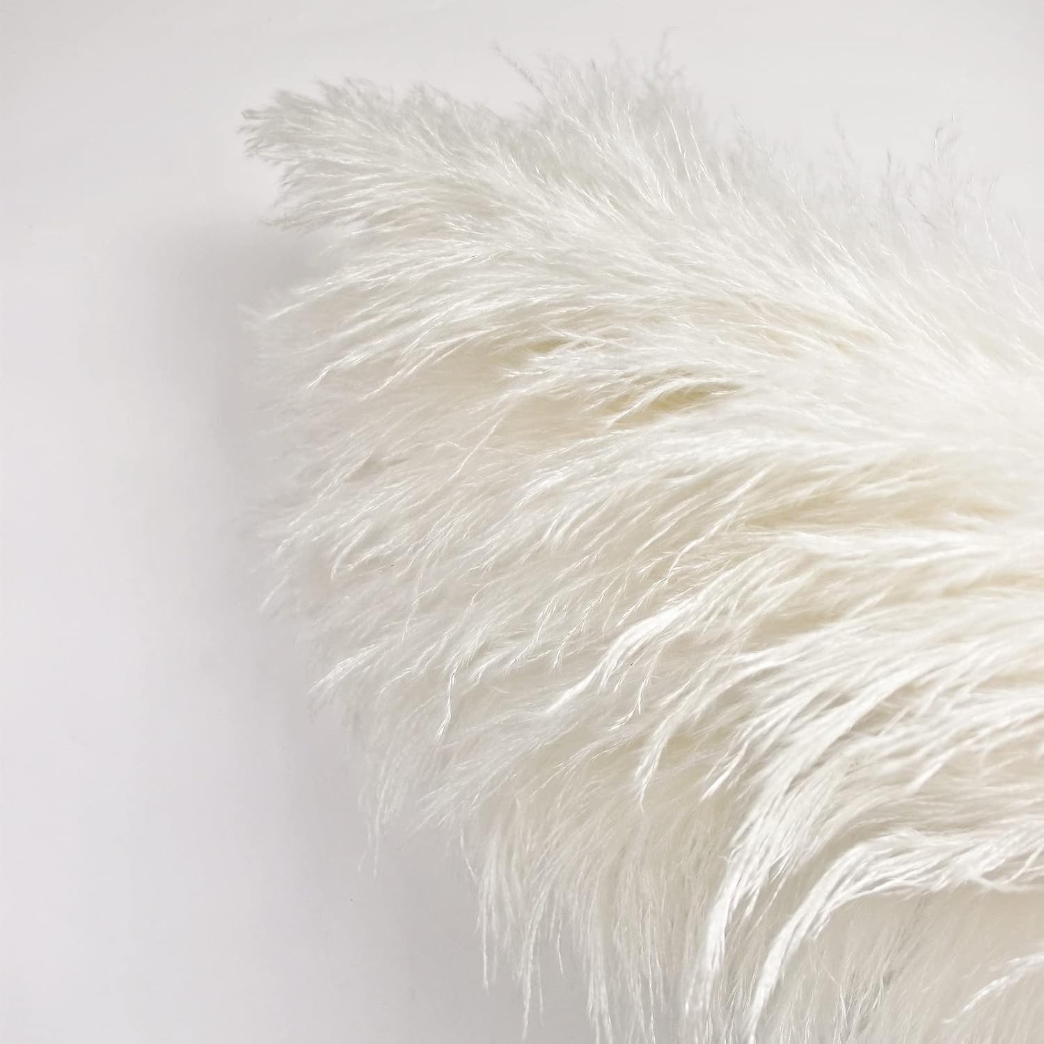 White Pampas Grass Decor 46″ Tall Stems 10 Pieces Large Boho Home Decor