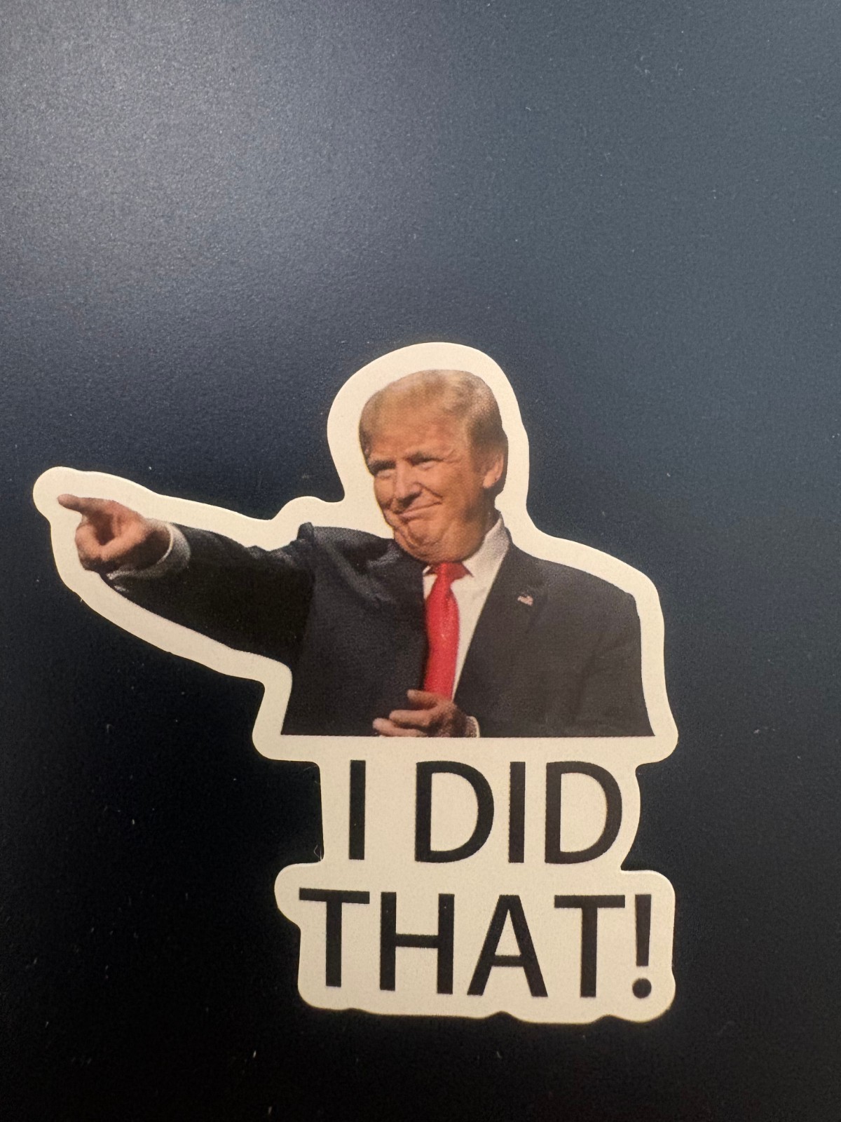 Trump Donald “I DID THAT!” Stickers 10/50/100pc Decal Car Gas Pump Iran Price Up