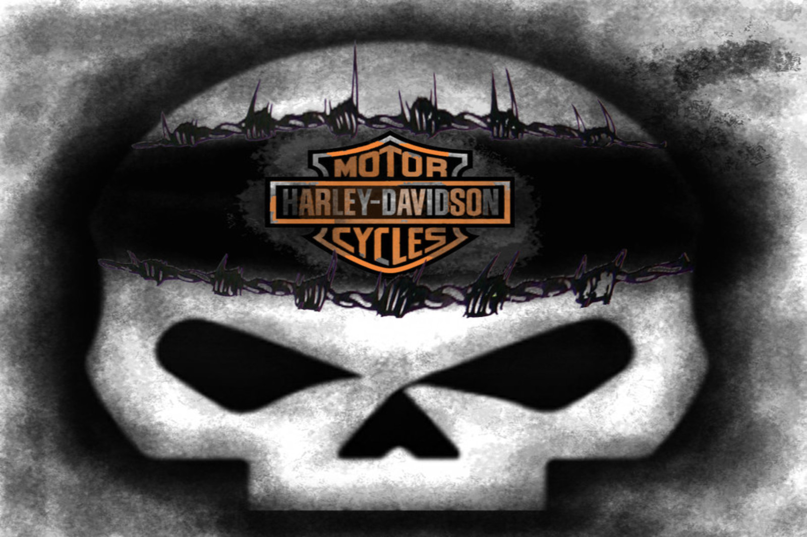 HARLEY DAVIDSON MOTORCYCLES CANVAS WALL ART READY TO HANG CP121