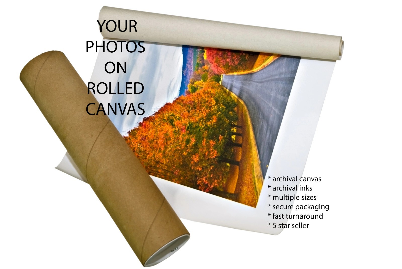 Custom Photo to Canvas Print – HD Print Your Own Photo On Canvas (No Frames)