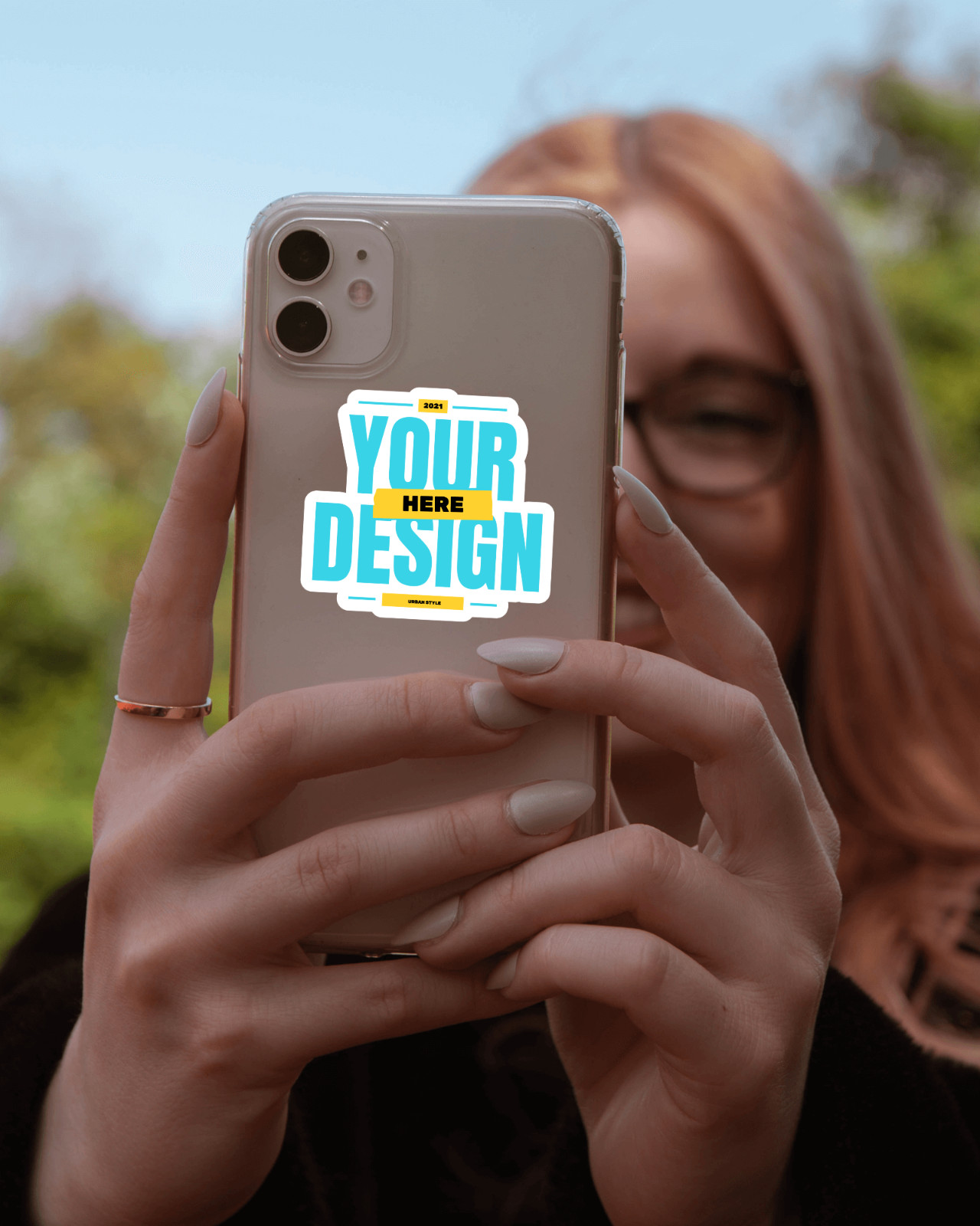 Custom Sticker Decal Photo Text Colors approx 3″ Your Design Die Cut Holographic