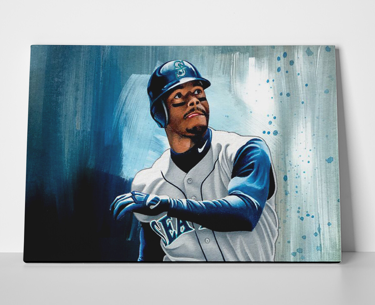 Ken Griffey Jr Mariners Poster or Canvas