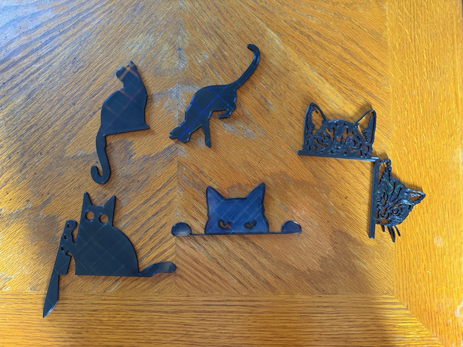 Cat Door Frame Topper Decorations – 5 PIECES
