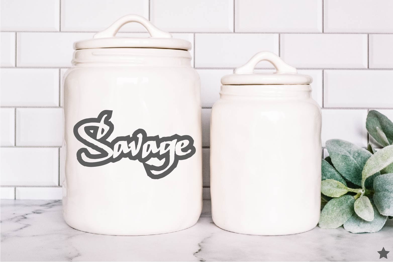 Savage Decal Vinyl Sticker Graffiti Attitude Own Independent Brutal Honesty Hood