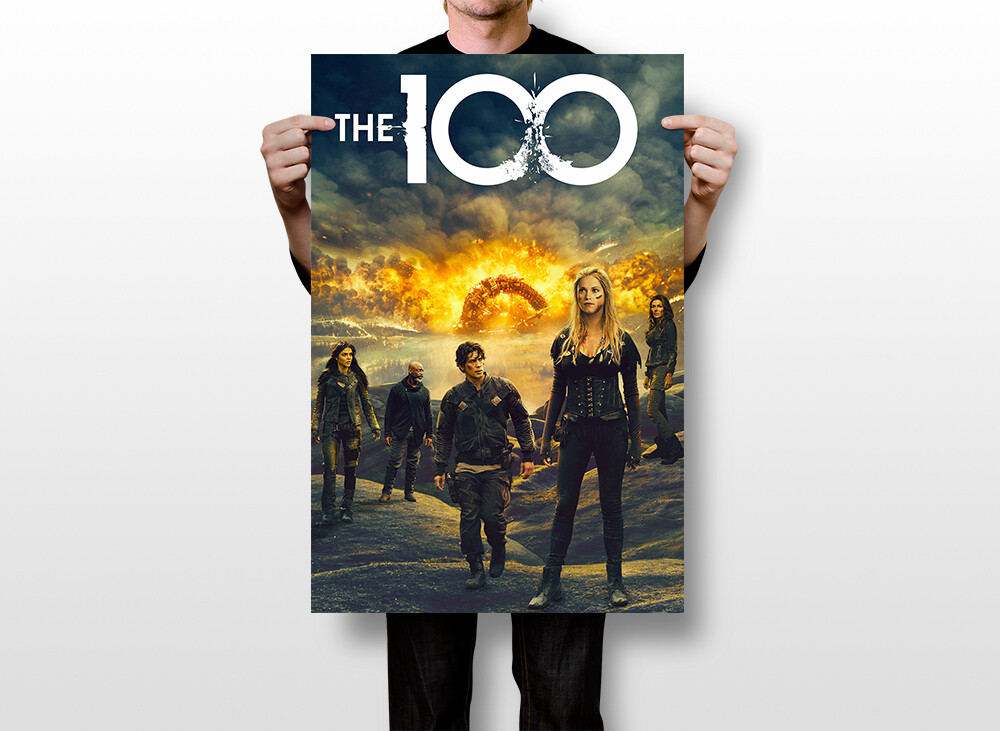 The 100 Hot Tv Series Show Print Painting Wall Art Home Decor – POSTER 20×30
