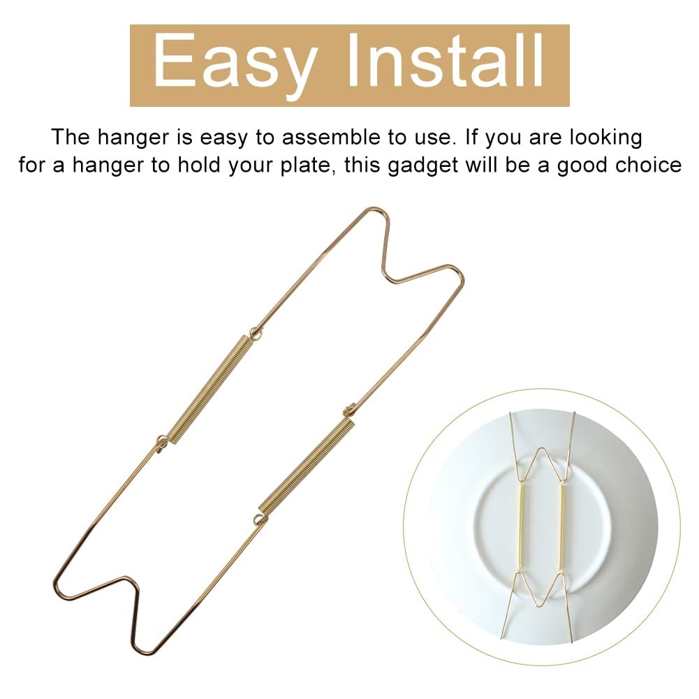 8 10 12 14 16Inch Plate Hangers for Walls Dish 14in, as picture show