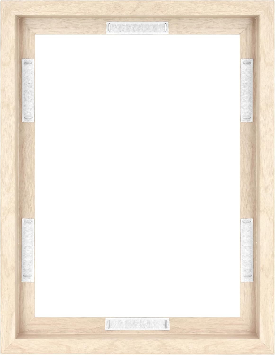 Canvas Float Frames Natural Woodgrain Vertical Horizontal Wall Hanging 12×16 NEW
