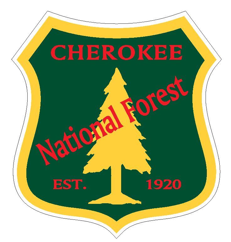 Cherokee National Forest Sticker R3212 YOU CHOOSE SIZE