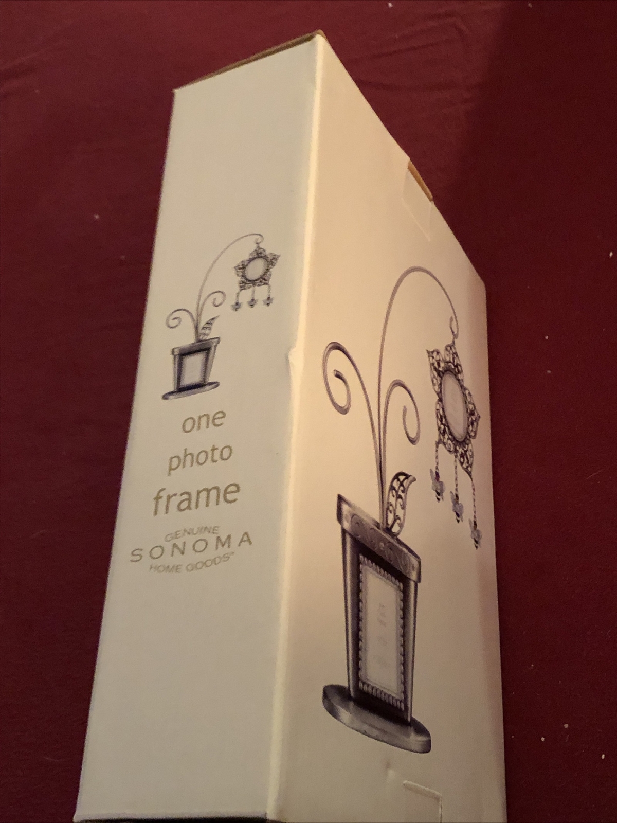 GRADUATION GIFT.GENUINE SONOMA HOME GOODS PHOTO FRAME 1.5 x 2and 1.5 x 1.5. NEW.