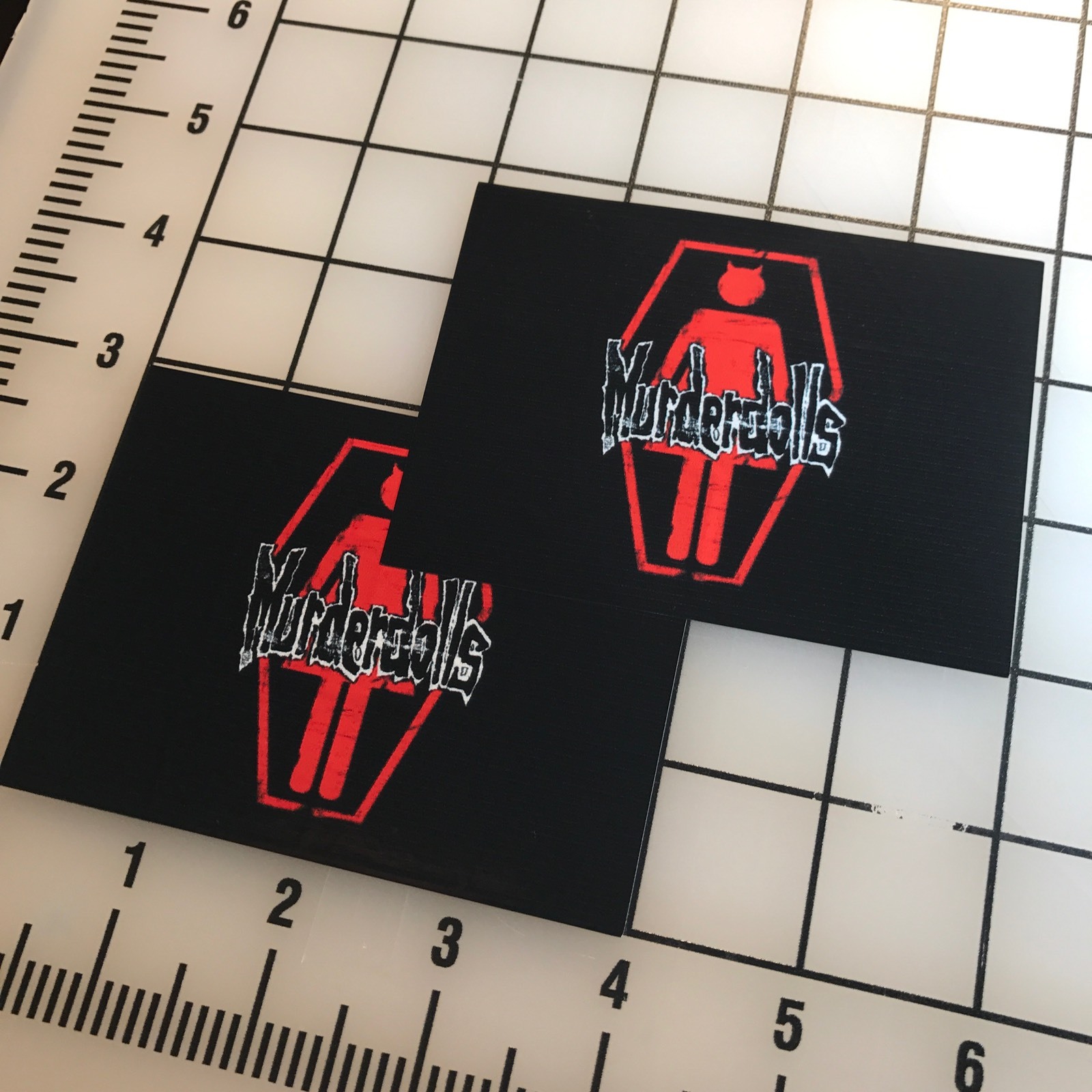 Murderdolls 4″ Wide Multi-Color VInyl Decal Sticker – BOGO