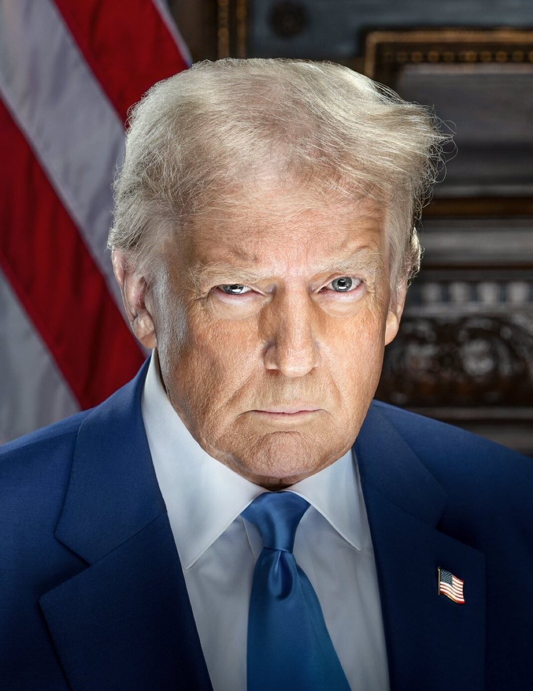 Donald Trump 47 Portrait Photo Art Presidential Portrait 8×10