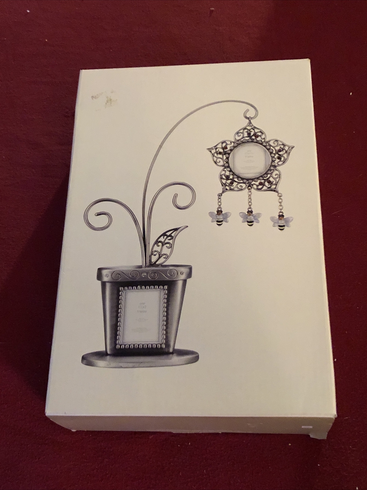 GRADUATION GIFT.GENUINE SONOMA HOME GOODS PHOTO FRAME 1.5 x 2and 1.5 x 1.5. NEW.