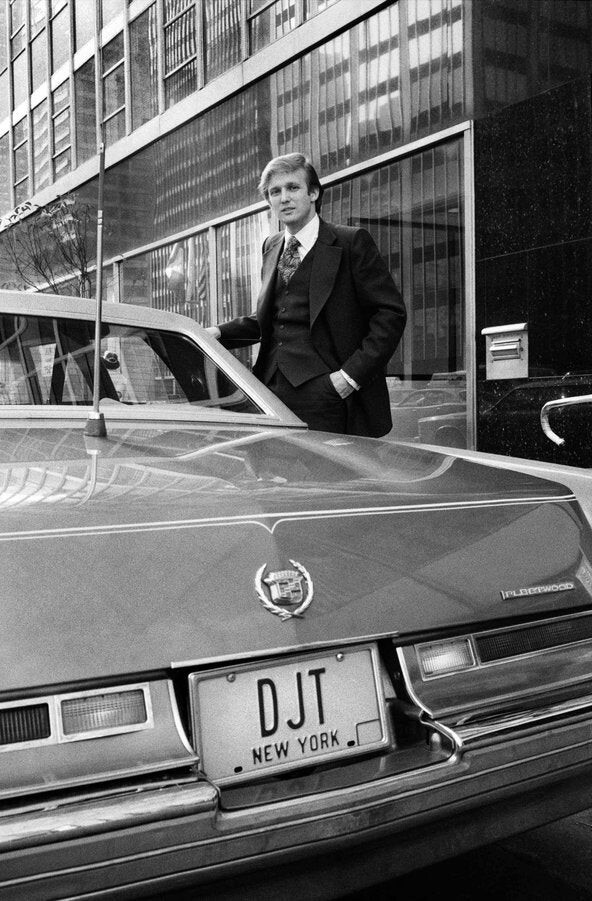 DONALD TRUMP CADILLAC 1973 GLOSSY POSTER PICTURE PHOTO PRINT BANNER 11313