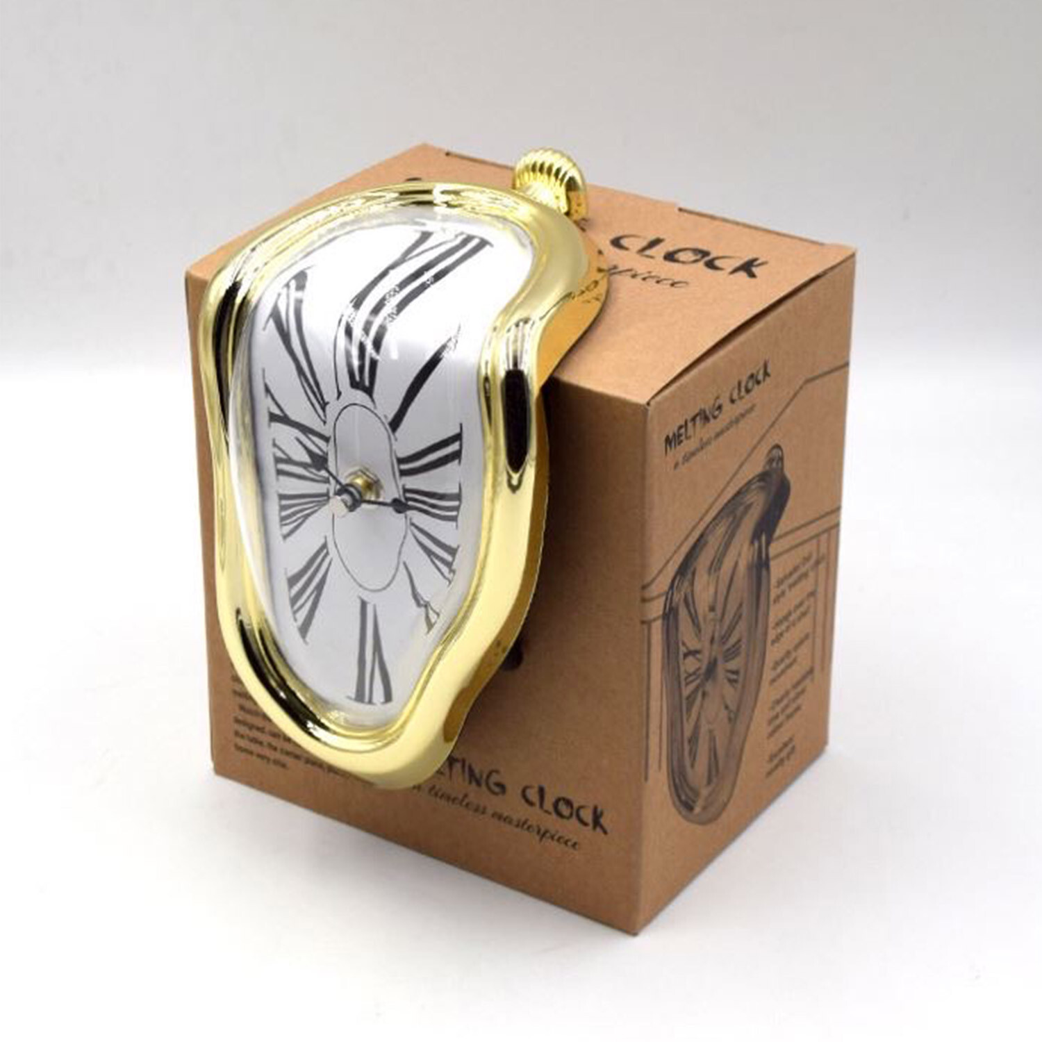 Salvador Dali Desk /Shelf Melting Clock – Silent & Fully Functional Clock
