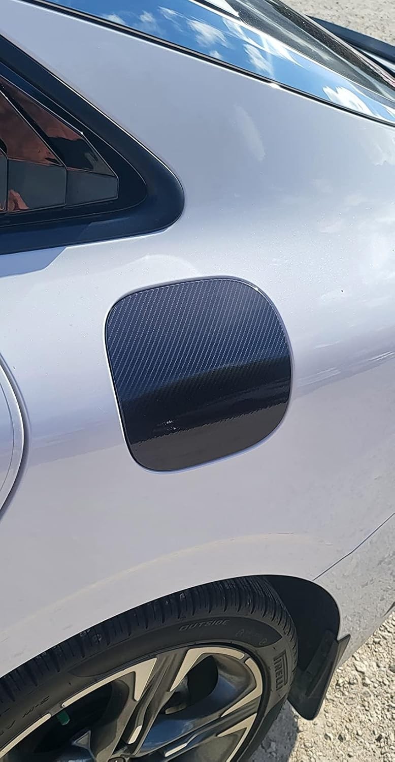 6D High Gloss Black Carbon Fiber Vinyl Wrap Roll with Air Release for Cars