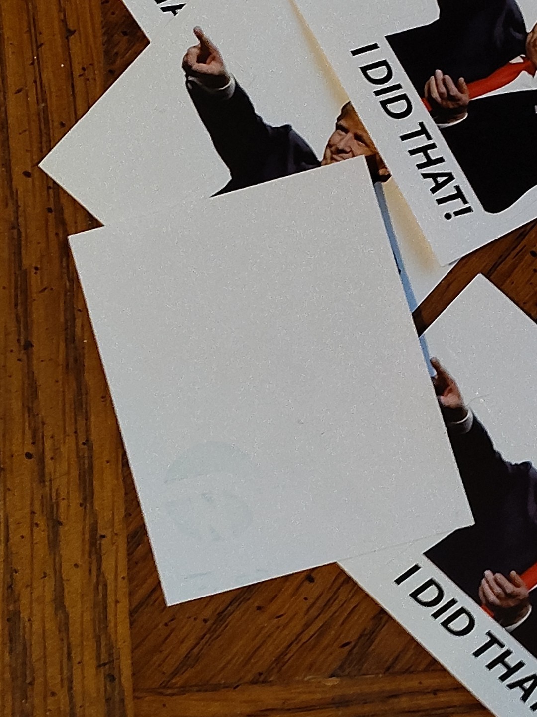 Donald Trump “I DID THAT!” Stickers – 10pc – Decals Car Gas Pump Station 2.5”x2”