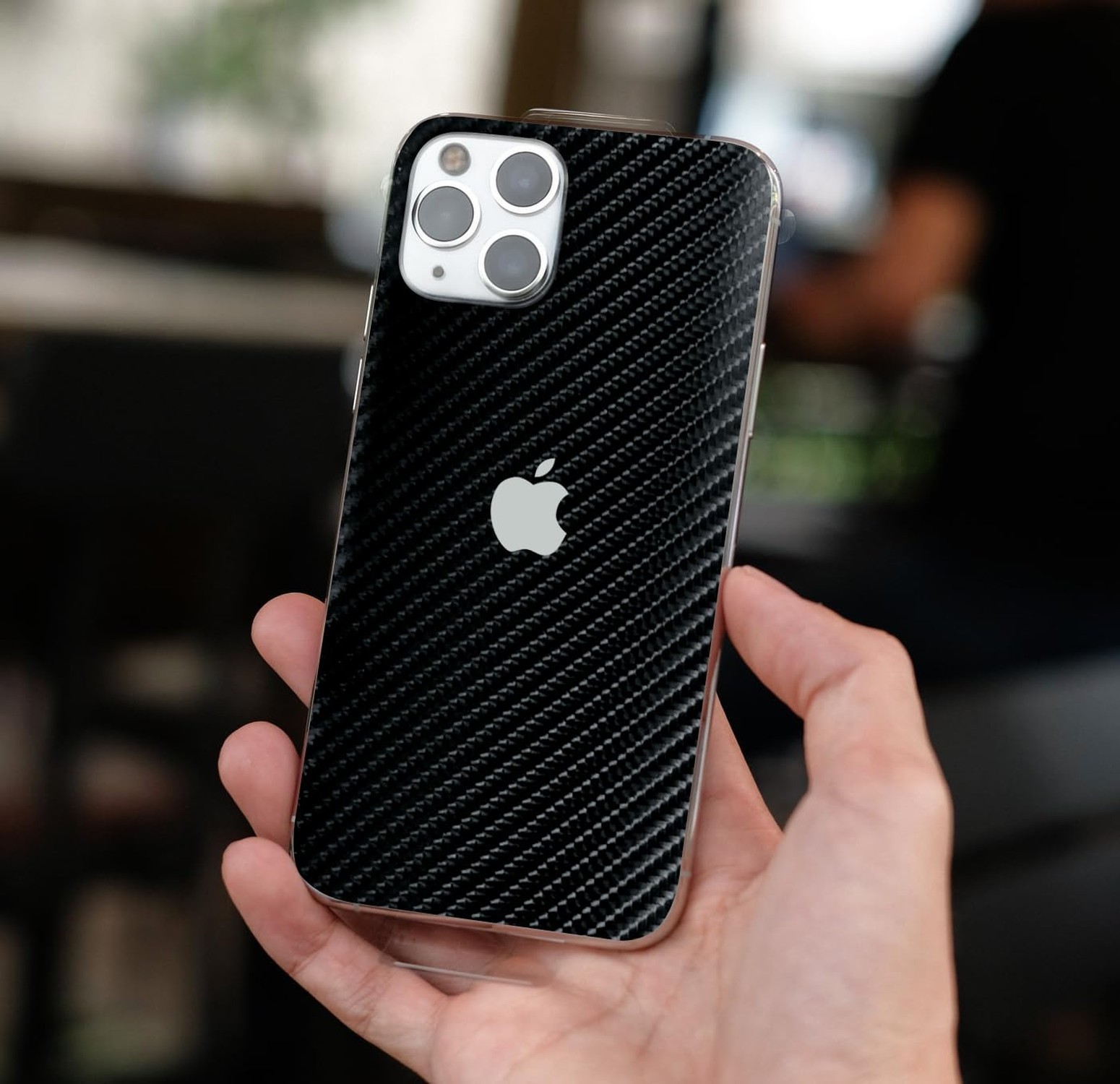 VViViD® Black True R Carbon Fiber Vinyl Wrap Roll with Air Release Technolo