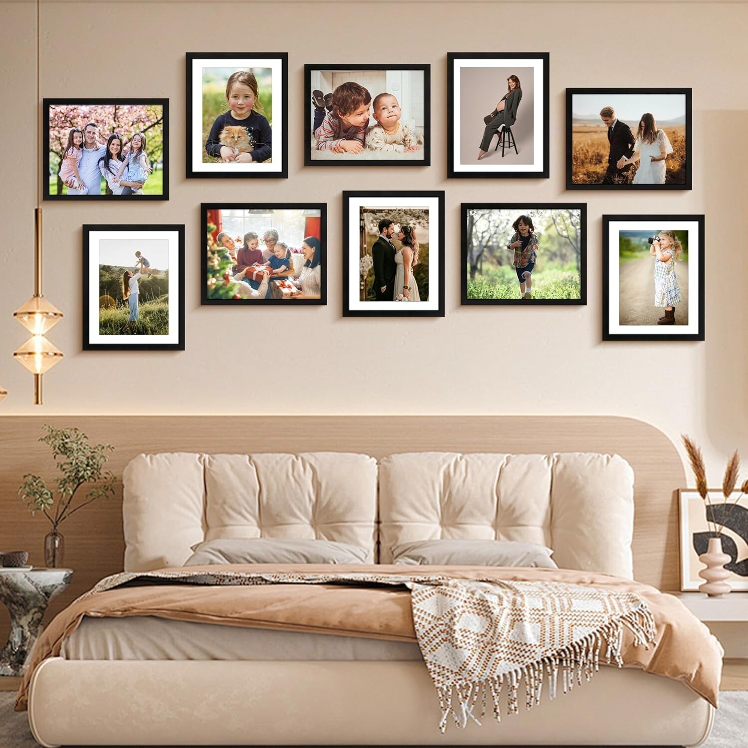 8×10 Picture Frame 1 Pack, Photo Frame with HD Plexiglass, Display Pictures