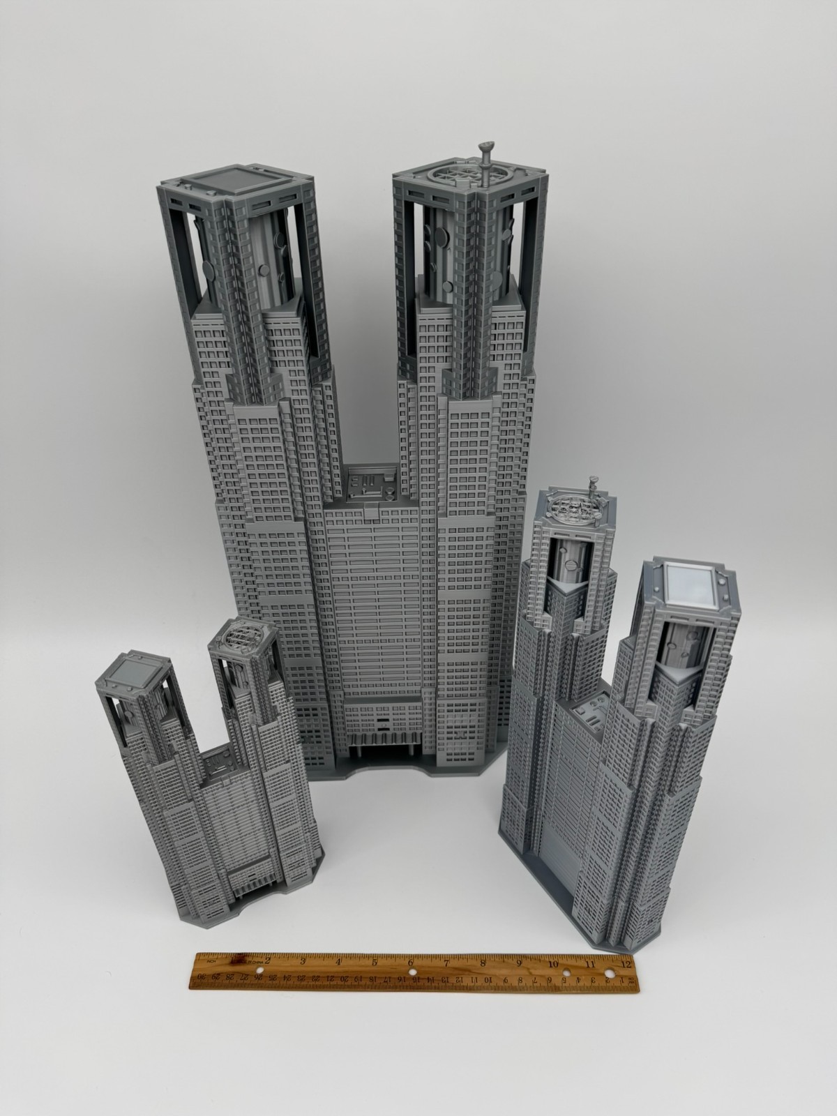 Tokyo Metropolitan Government Building No.1 Model- 3D Printed