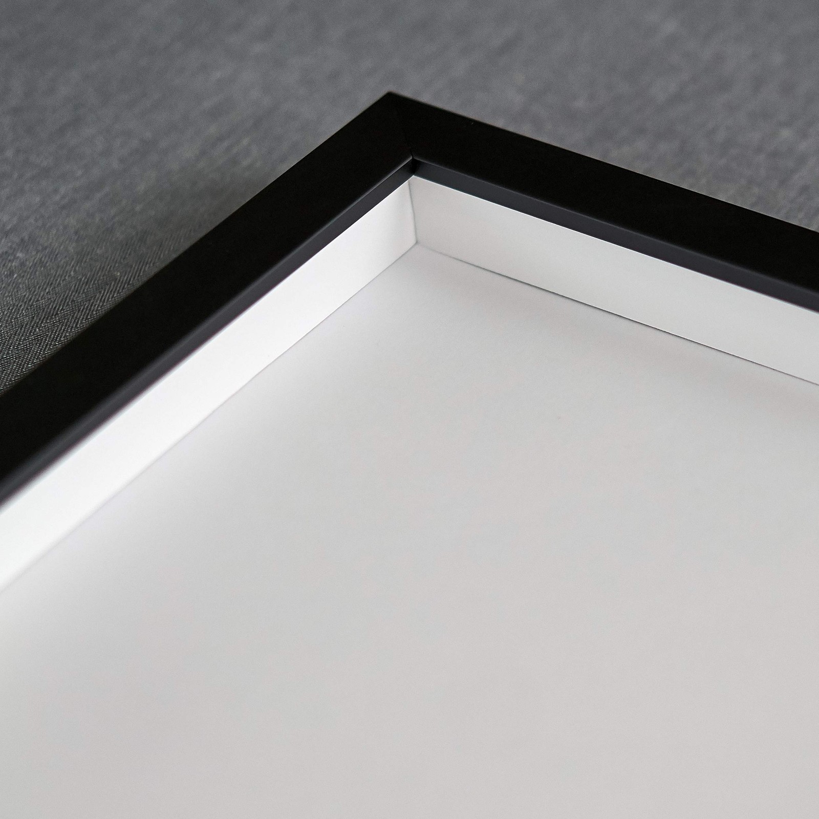 11×17 Shadow Box Frame Black | 1 inches Deep Real Wood Contemporary Shadowbox Di