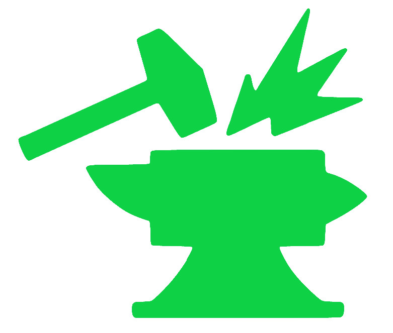 BLACKSMITH, FORGE, HAMMER, ANVIL, Decal Stickers for Cars, Laptops, Tablets
