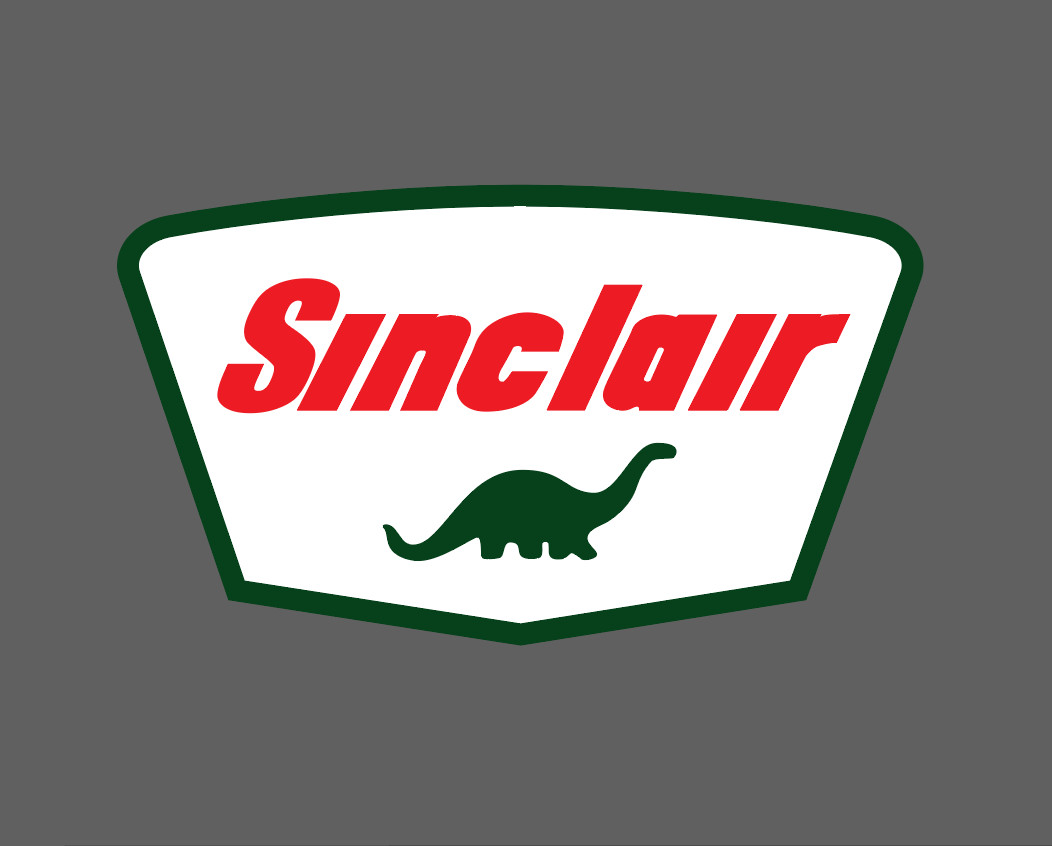 Sinclair Gas Oil Vintage Vinyl Decal Sticker XL Large Wide