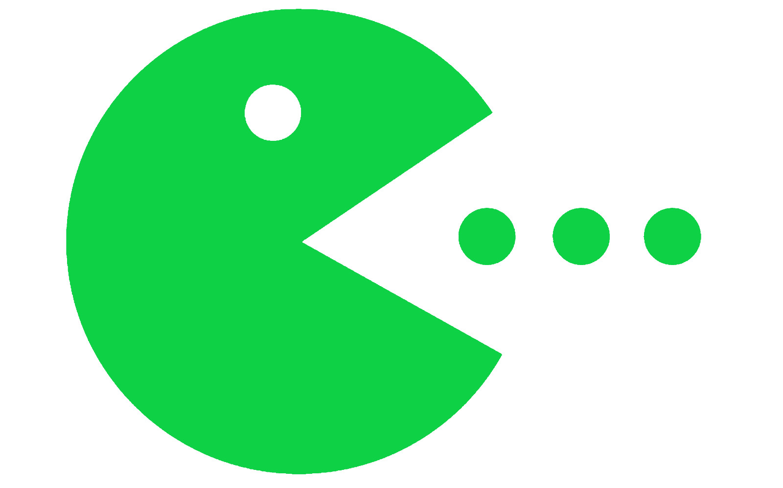 PAC-MAN, PACMAN, Decal Stickers for Cars, Windows, Laptops, Walls, Tablets