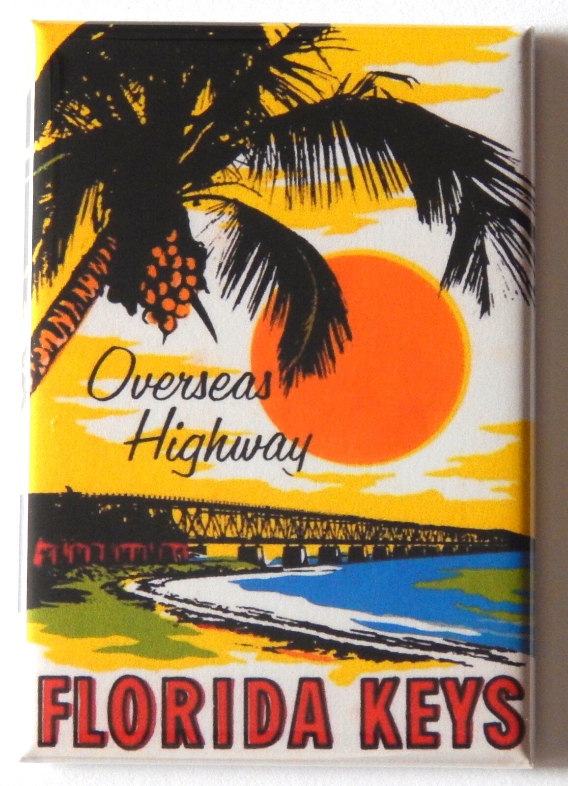 Florida Keys FRIDGE MAGNET travel souvenir