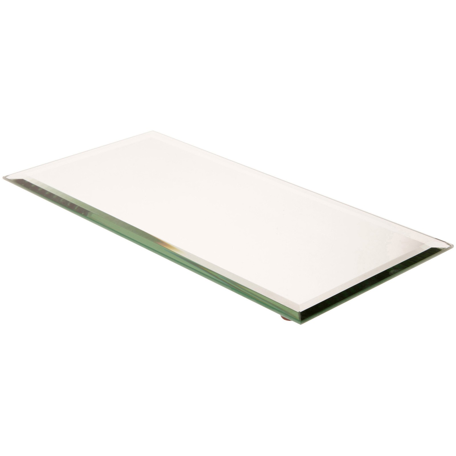 Plymor 6″ x 12″ Rectangle, 5mm Thick Beveled Glass Mirror
