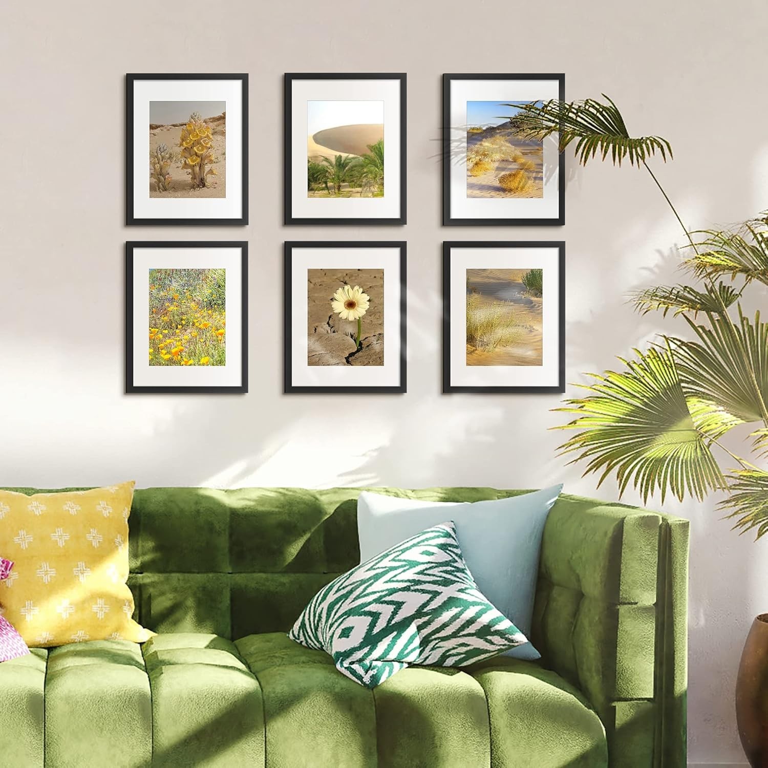 upsimples 11×14 Picture Frame, Display Pictures 8×10 with Mat or 11×14…