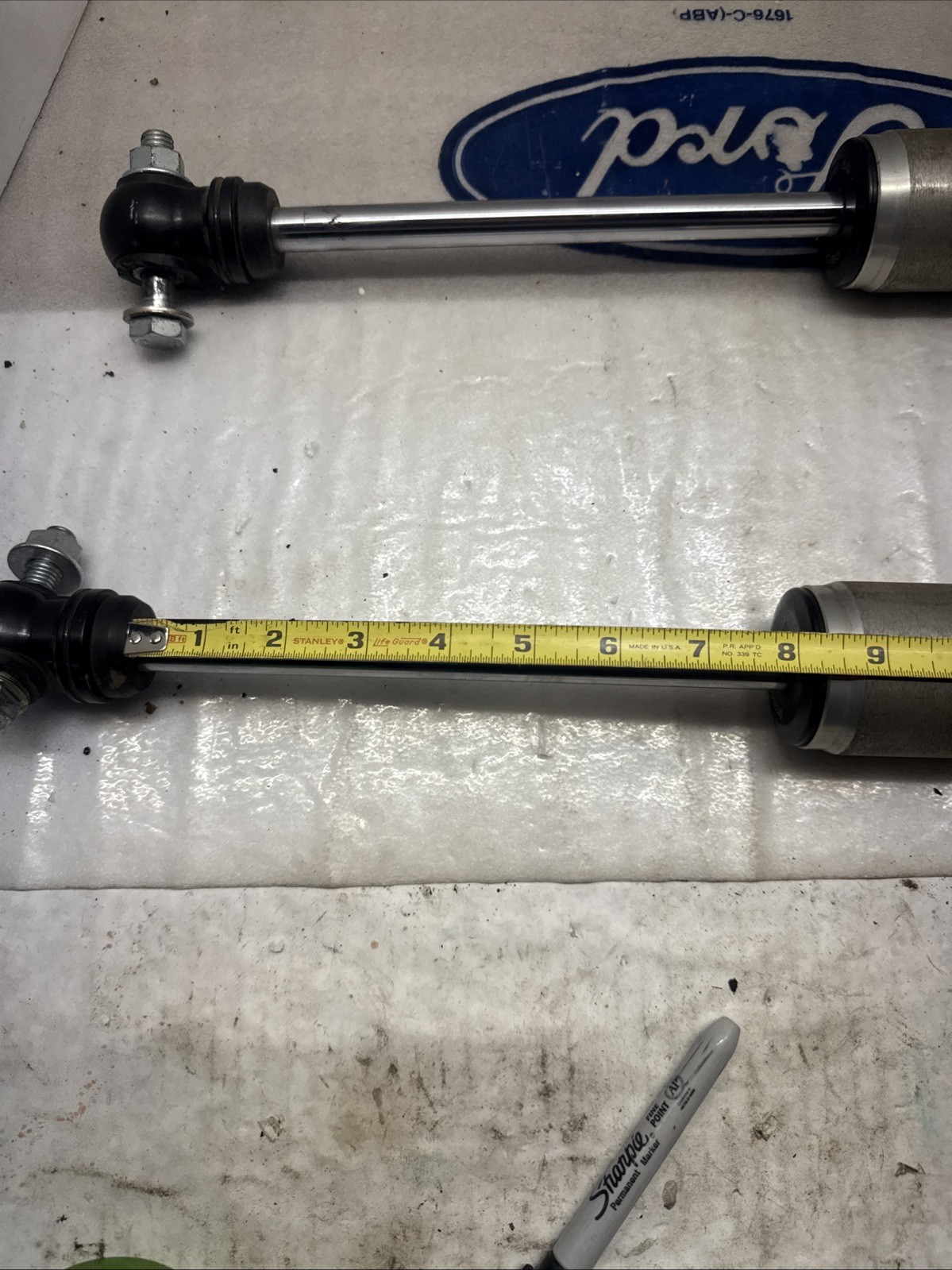 BDS Fox 2.0 8340 Performance Series Smooth Body IFP Shock. 6” Lift. Pair