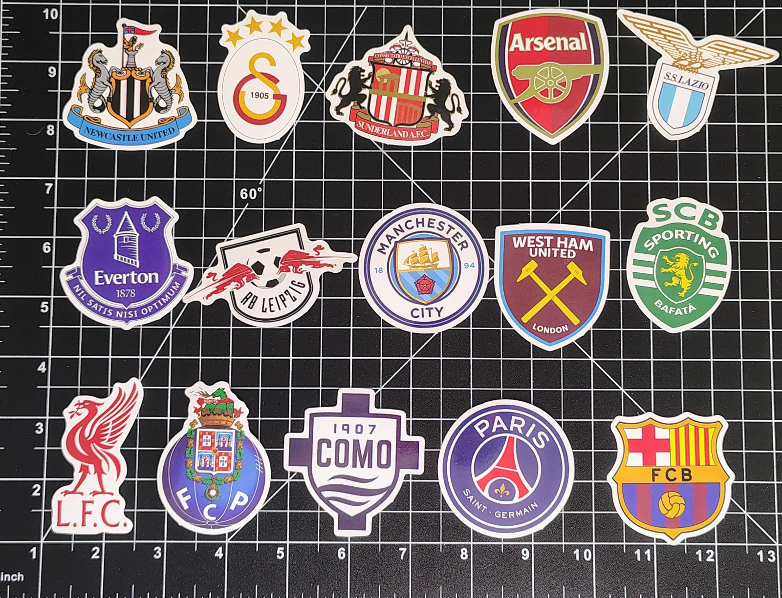 50 Pcs World Soccer Team Sticker Lot Vinyl Football Club Sports Decals FREE SHIP