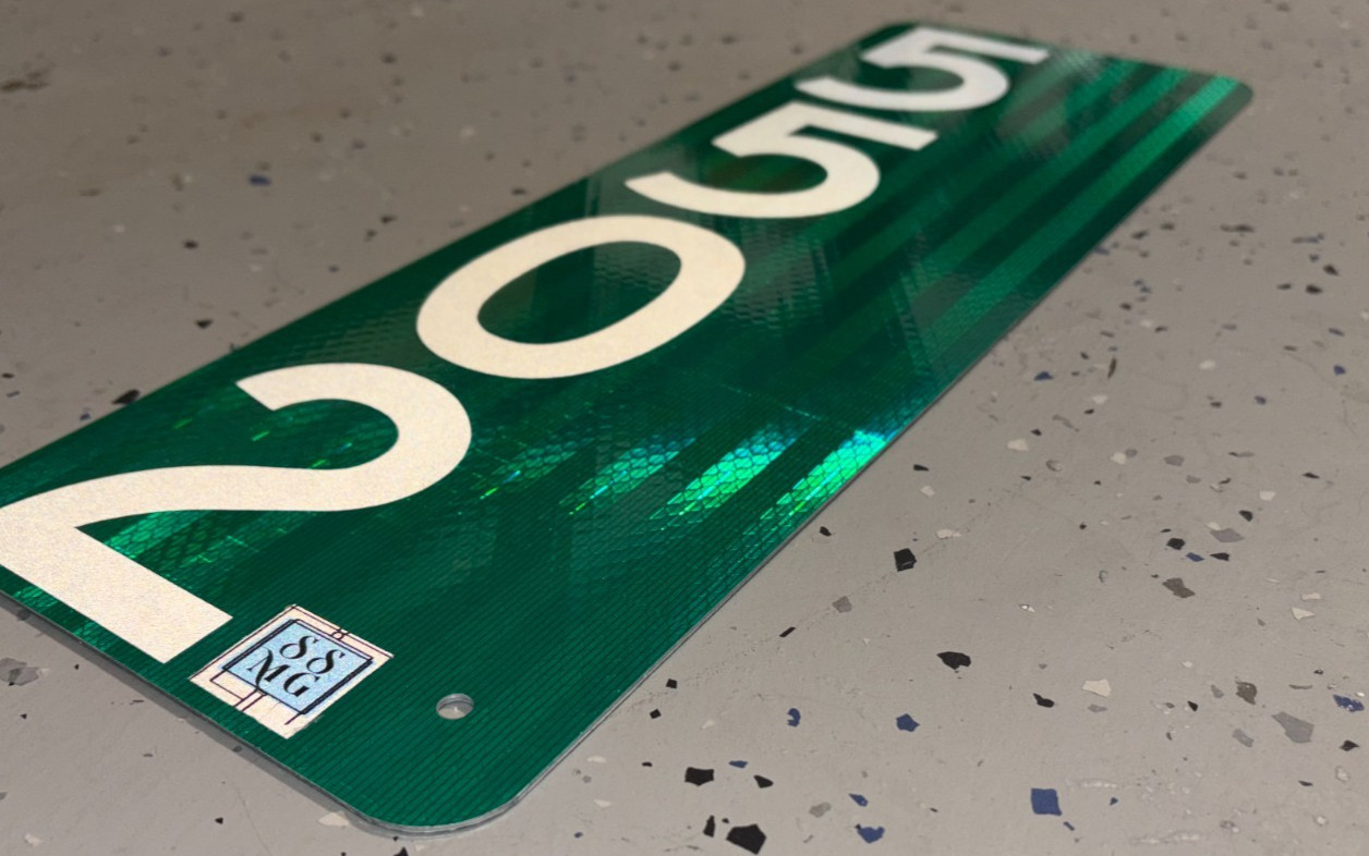 3M HIP 911 Reflective Address Mailbox Sign By SSMG