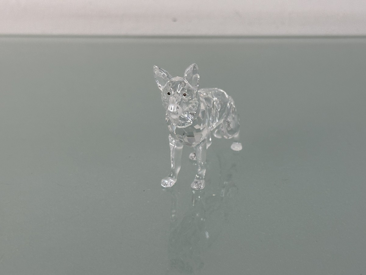 Swarovski Figurine 235484 German Shepherd 8cm. – Excellent Condition