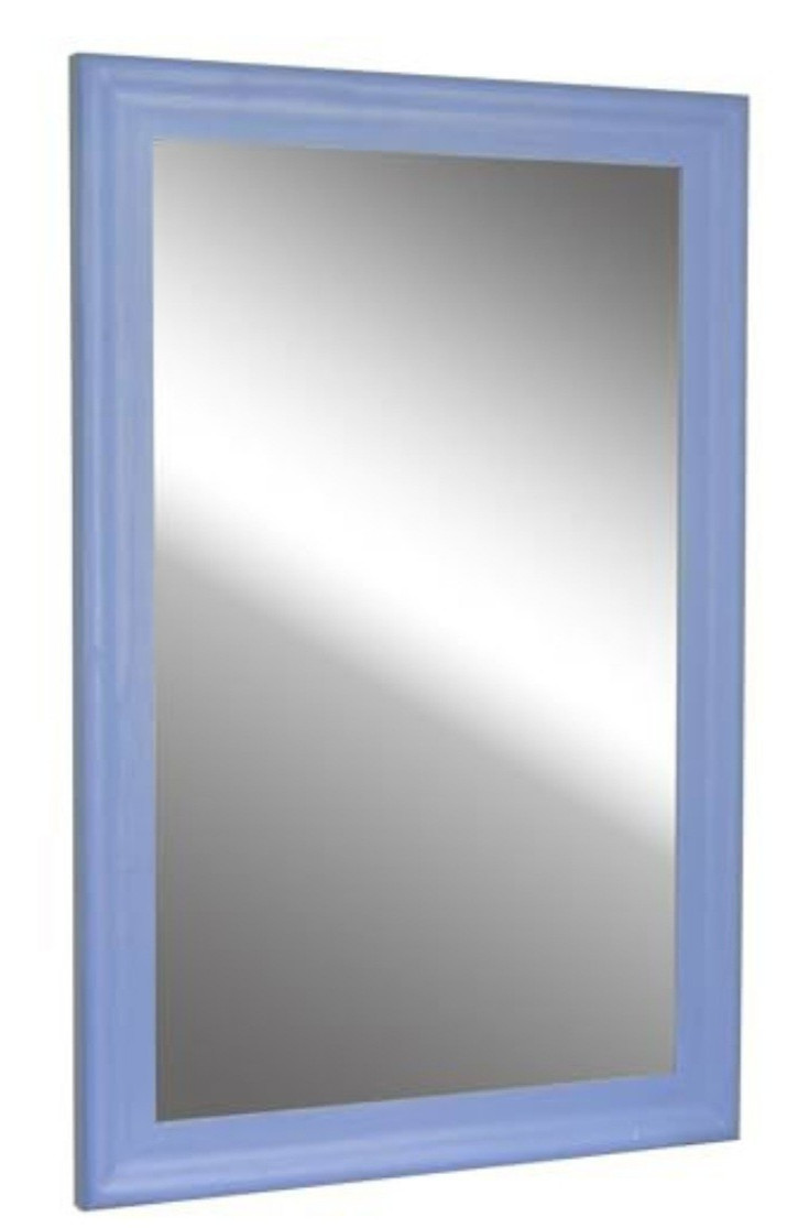 CULER Rustic Wood Framed Wall Mounted Vanity Mirror Decorative Accent Mirror