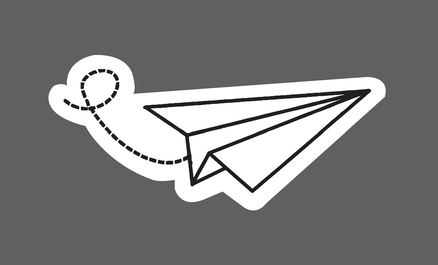 Paper Airplane Sticker Flight Waterproof – Buy Any 4 For $1.75 Each Storewide!