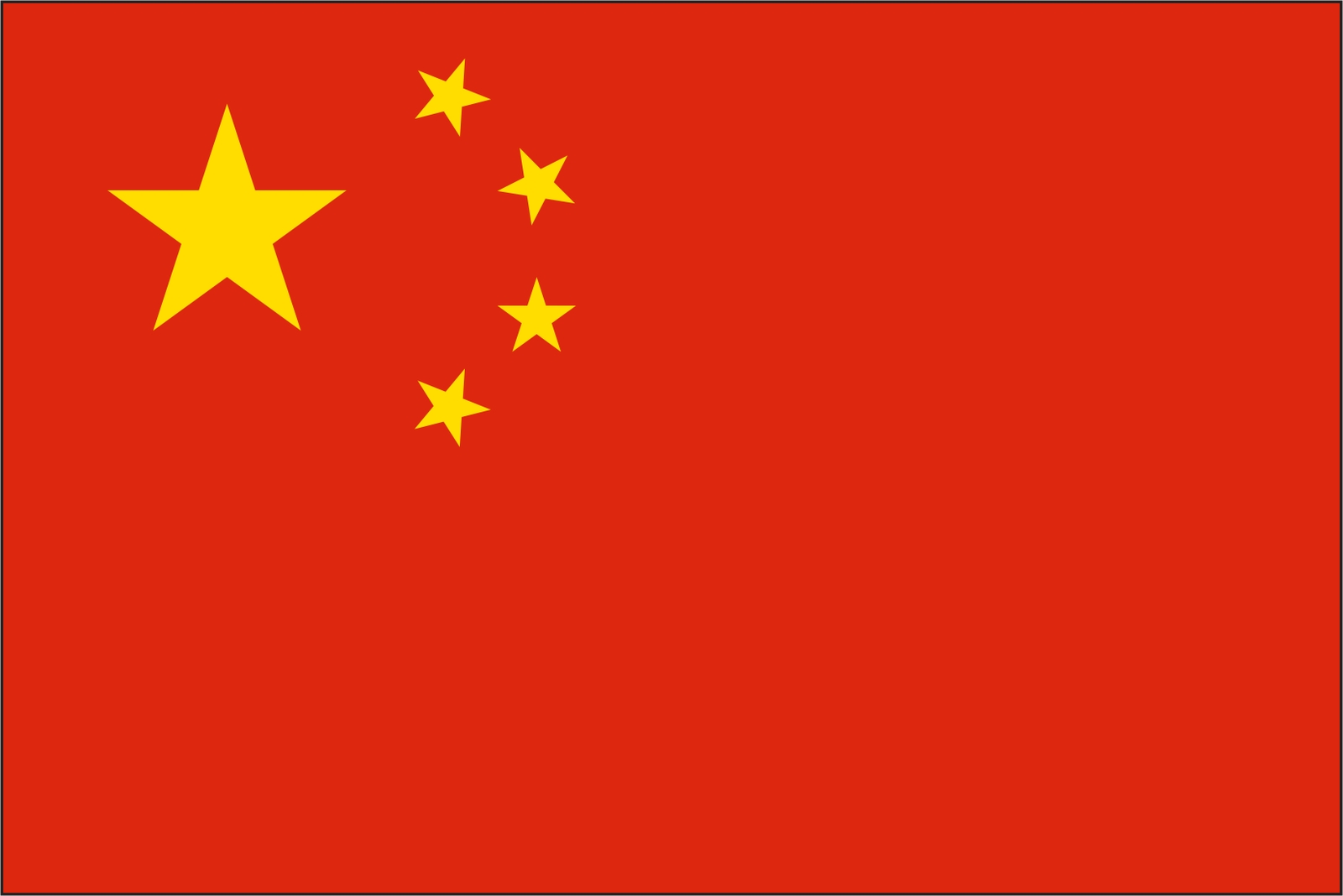 China Flag Vinyl Decal / Sticker ** 5 Sizes **