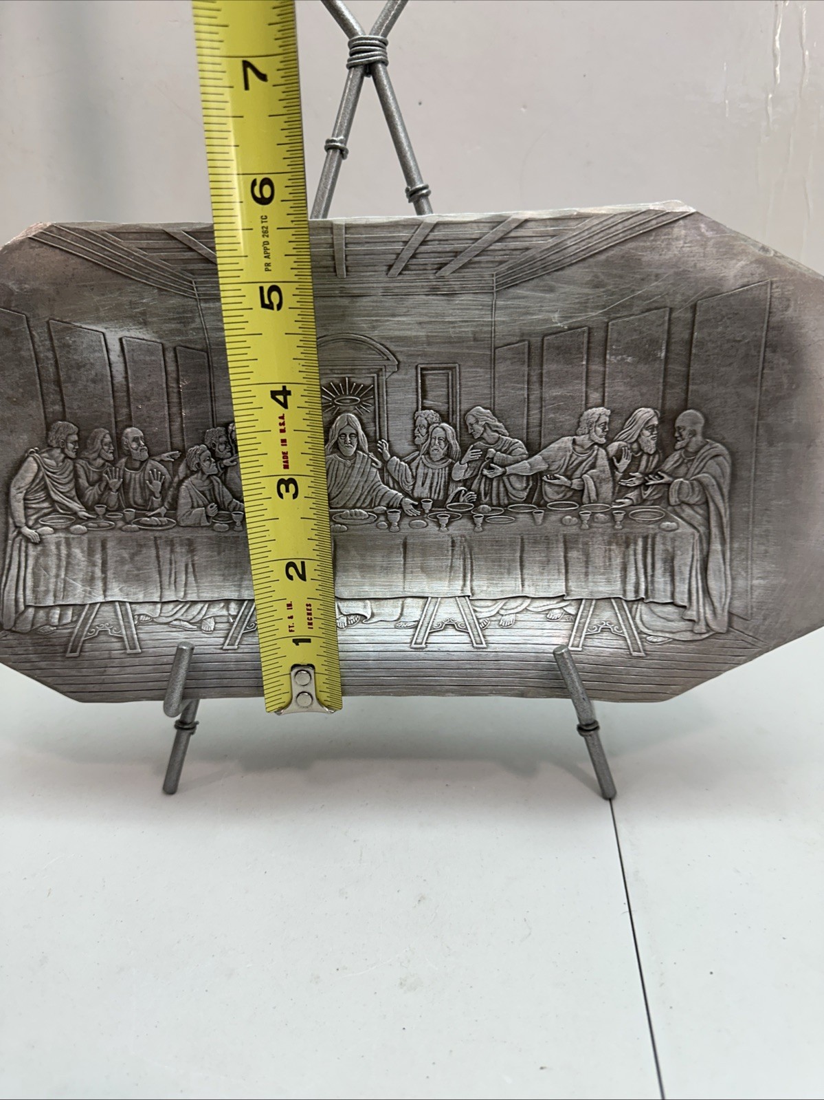 Wendell August Last Supper 12×6 Inches Handmade