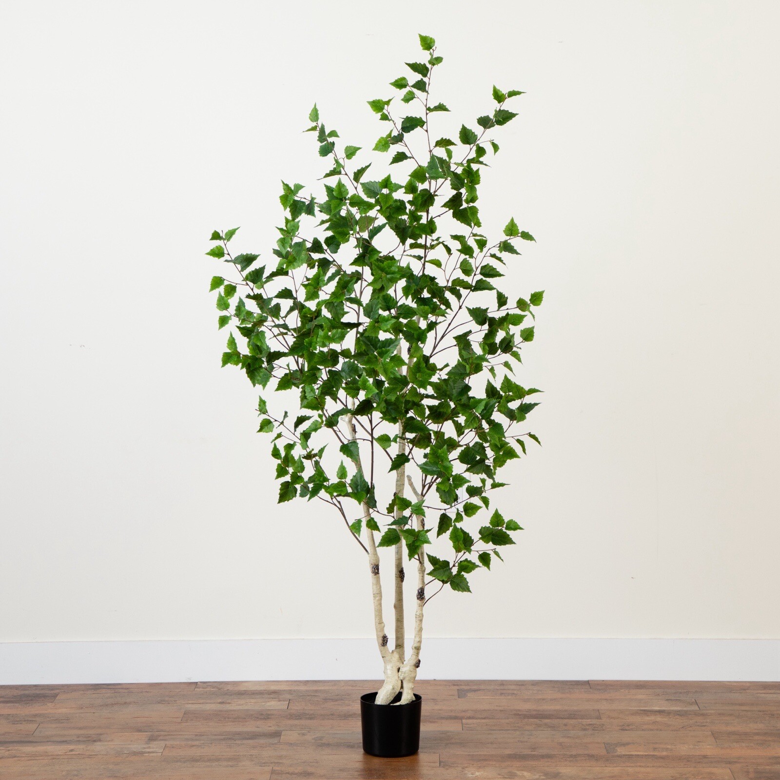6’ Artificial Birch Tree Home Decor. Retail $199