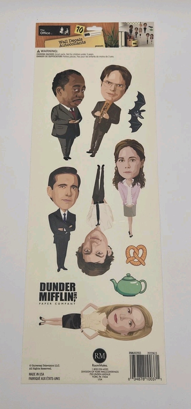 THE OFFICE 10 Wall Decals Removable And Repositional Stickers By Ronm Mates