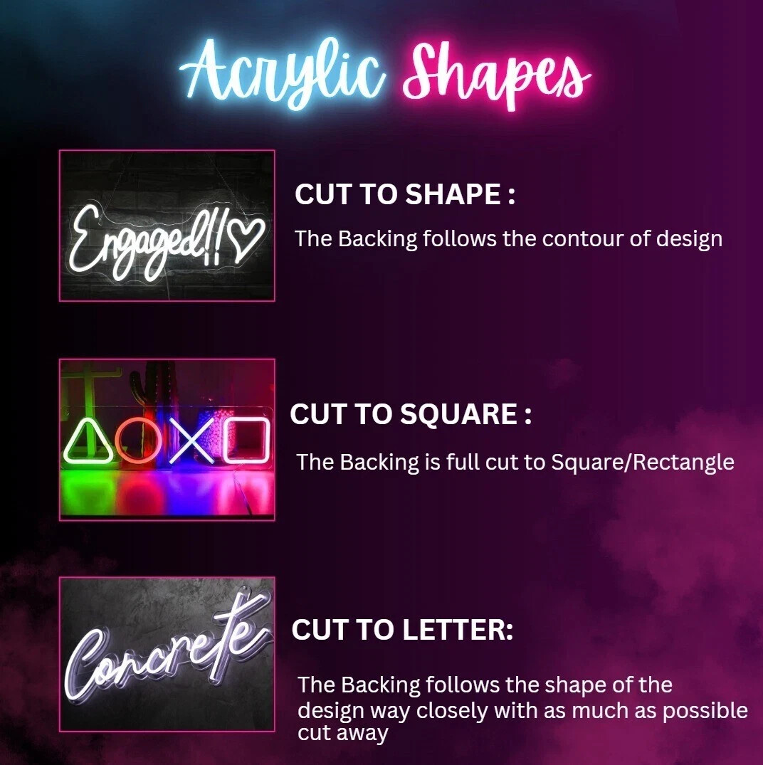 Custom Business Logo Neon Sign Personalized LED Wall Decor | Storefront Branding